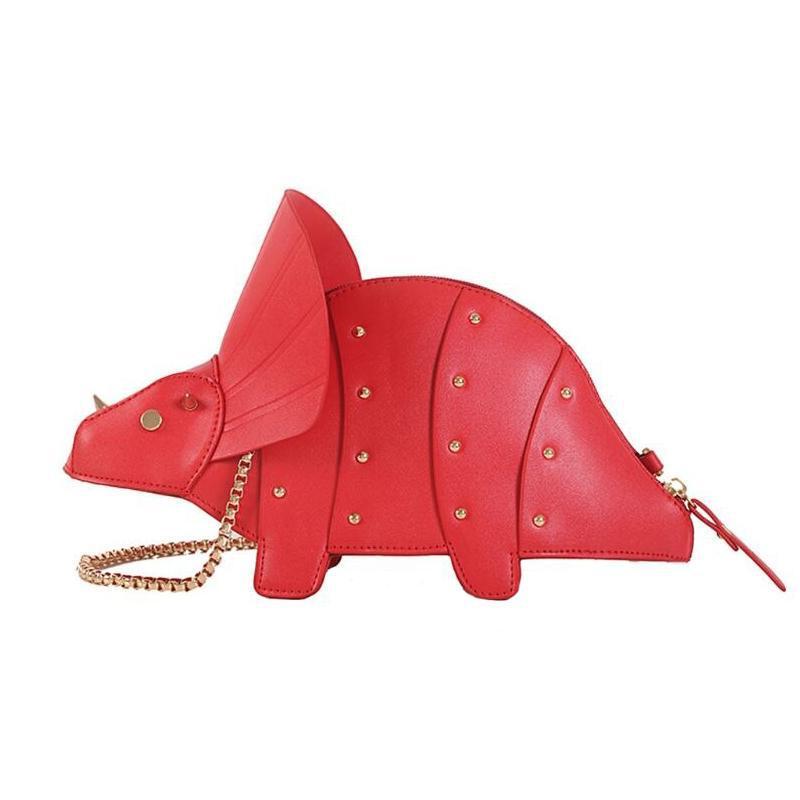 Kate spade top style triceratops hand bag purse dinosaur